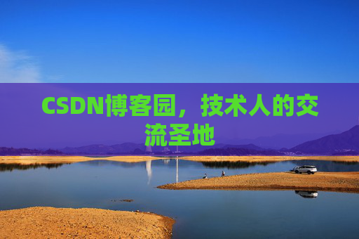 CSDN博客园，技术人的交流圣地
